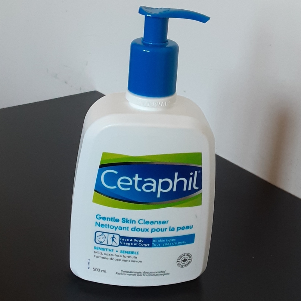 Cetaphil gental skin cleanser with pump(500 ml)